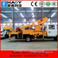 jiangsu xuzhou truck cranes, working platform with 4 telescopic booms